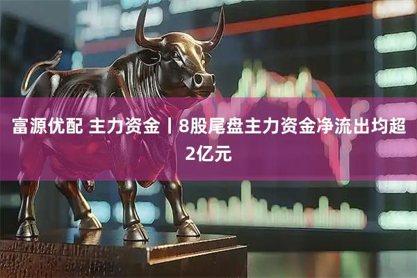富源优配 主力资金丨8股尾盘主力资金净流出均超2亿元